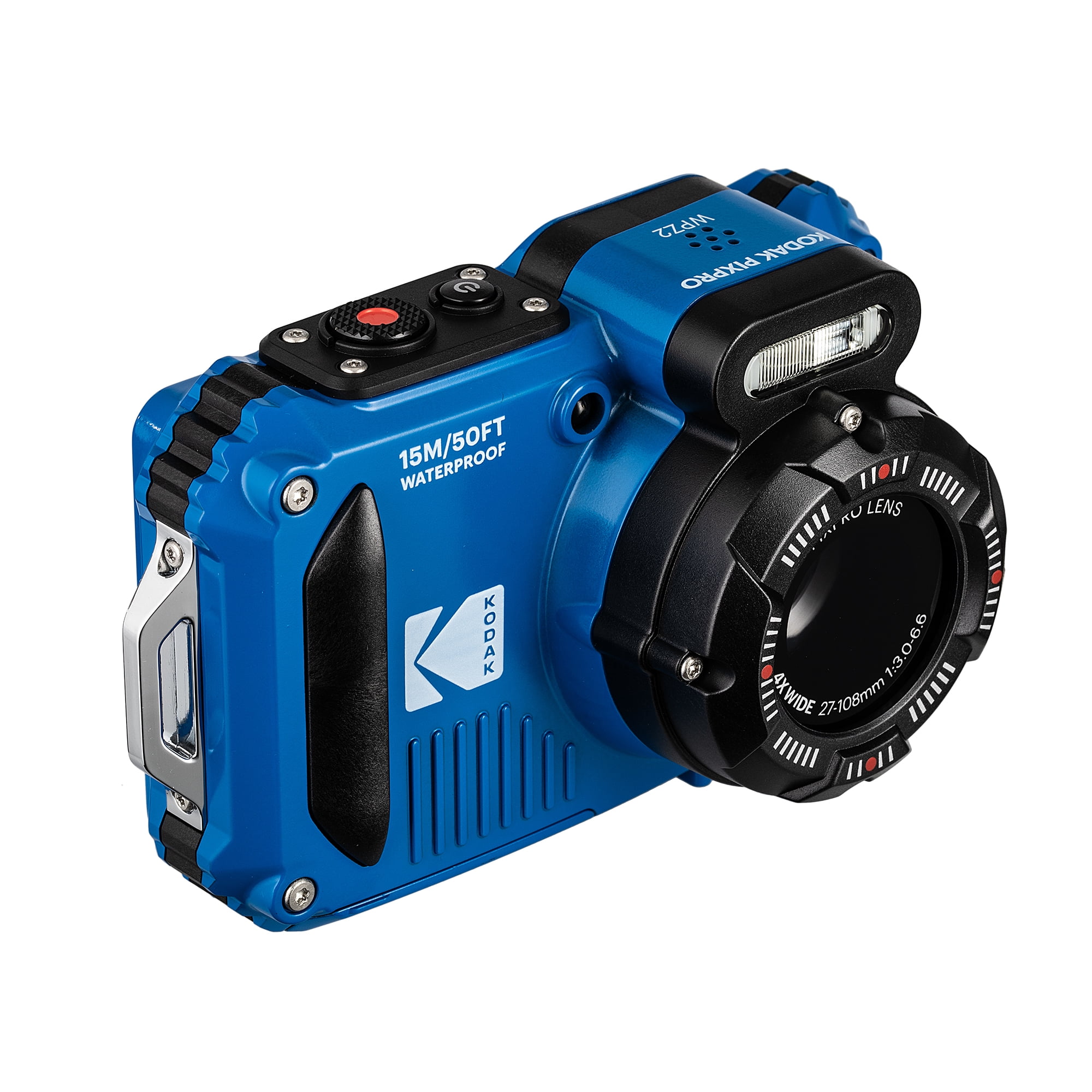 Kodak PIXPRO WPZ2 Digital Camera (Blue) | Waterproof, Shockproof