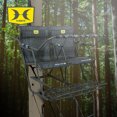 thumbnail image 4 of Hawk Big Denali 2 Man Climbing Tree Stand, 18 Foot Deer Hunting Ladderstand, 4 of 11