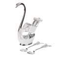 thumbnail image 3 of Fruit Dessert Swan Fork Kitchen Coffee Spoon Hollow Home Holder, 3 of 3