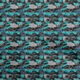 thumbnail image 1 of oneOone Velvet Black Fabric Abstracts Fabric For Sewing Printed Craft Fabric By The Yard 58 Inch Wide, 1 of 5