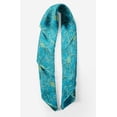 thumbnail image 2 of Bimba Blue Vector Design Damask Pure Silk Printed Head Bandanas Summer Neck Wrap Scarf 40 x 40 Inches, 2 of 6