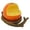 Yellow, variant on Parrot Bowl Bird Feeding Bowl Fruit Stable Flat Bottom Cage Rack Suitable For Pet Bird Parrot Cage Use