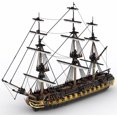 thumbnail image 1 of British 44-gun frigate DIY Model Building Blocks Set HMS Romulus MOC Bricks Toys, 1 of 7