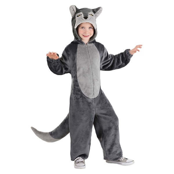 Wolf Jumpsuit Costume for Kids