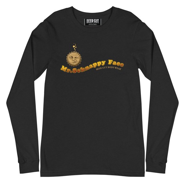 T-shirt Unisexe à Manches Longues Mr. Schnappy Face