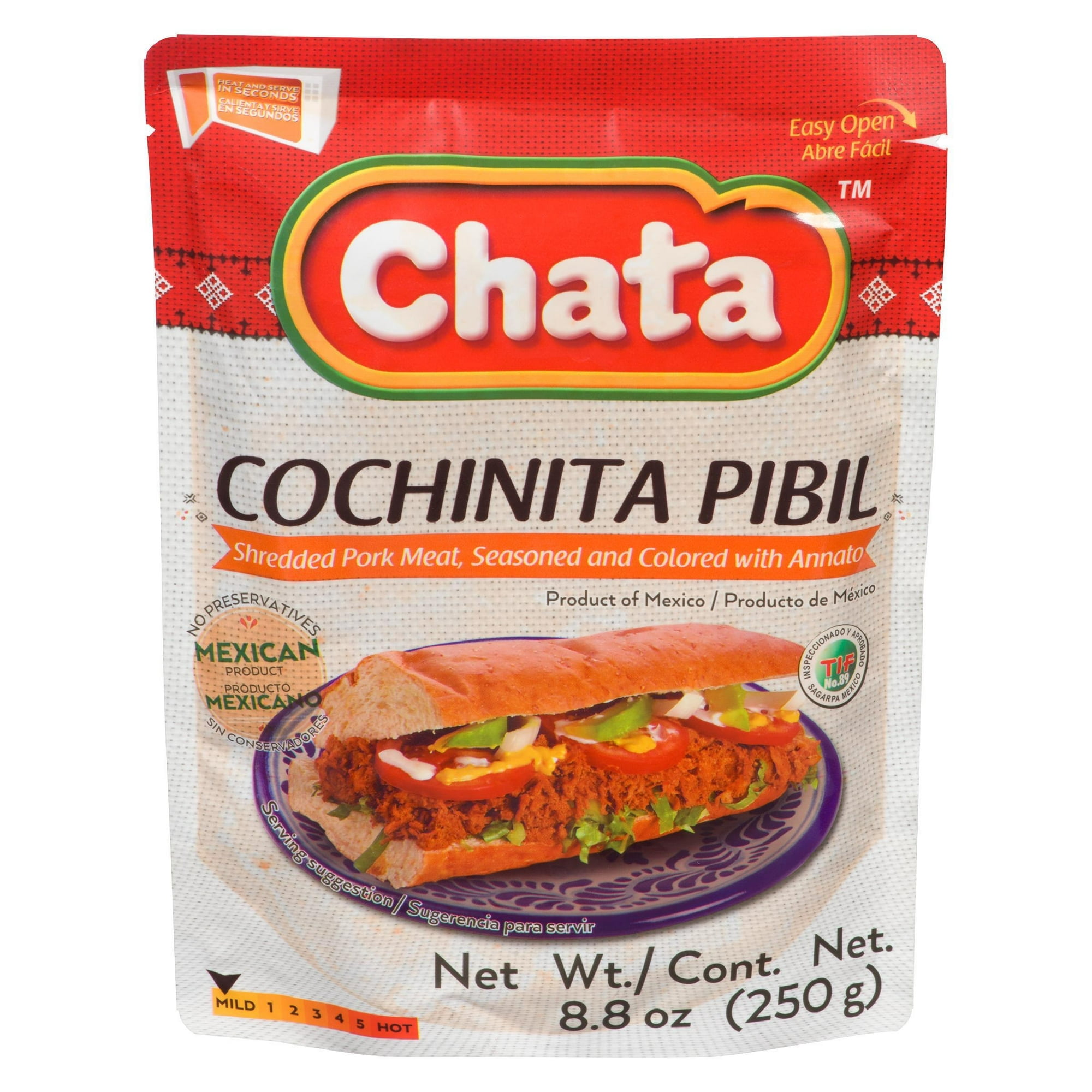 Cochinita Pibil Porc Effitoché Assaisonné