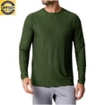 thumbnail image 1 of cllios Men's Sun Protection UPF 50+ Shirts Long Sleeve Running Workout Athletic Gym Shirt UV Swim Fish Rash Guard Hiking, 1 of 7