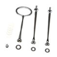 thumbnail image 4 of jifeng Cake Plate Stand Handle Heavy Duty Hardware Rod for Daily Use Party Birthday silvery, 4 of 9