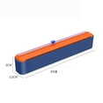 thumbnail image 3 of Distributeur Magnétique de Pellicule Plastique Rechargeable avec Coupeur, Plastique de Qualité Alimentaire, Polyvalent pour Pellicule Adhérente, Papier d'Aluminium, Papier Ciré, Coupeur Coulissant, Compatible Réfrigérateur, 12 x 2.4 x 2.2, 3 of 9