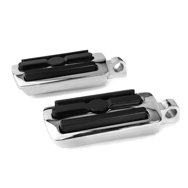 Krator Repose-Pieds Chromés, 1 Paire, Compatible avec Harley Davidson FLSTSC Softail Springer Classic 2005-2007