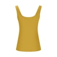 thumbnail image 4 of Womens Sleeveless Crewneck Casual Tops Tee Slim Shirts Crop Top, 4 of 6