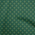 thumbnail image 1 of oneOone Rayon Dark Green Fabric Asian Floral Sewing Craft Projects Fabric Prints By Yard 56 Inch Wide, 1 of 4