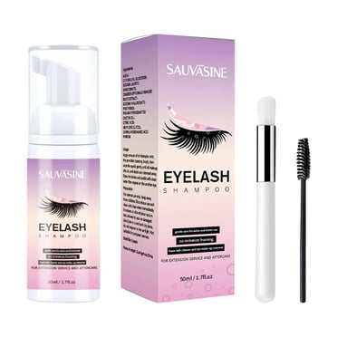 HILABEE Eyelash Extension Shampoo Professional Foam Cleaner for Indoor Outdoor Salon