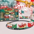 thumbnail image 1 of Electric Christmas Train Toy Set With Light Sound Train Track Set Diy Railway Tracks Educational Toys For Kids Party  Gifts, 1 of 7