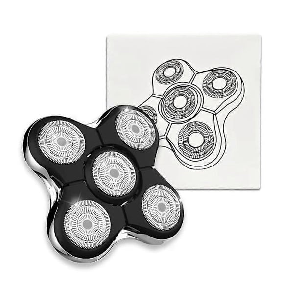 Tête de Rasage de Rechange, Convient au Rasoir pour Tête Remington Balder Pro XR7000, XR1500, XR1501, Rasoir Électrique pour Hommes Chauves
