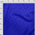 thumbnail image 3 of oneOone Georgette Viscose Dark Blue Fabric Geometric Craft Projects Decor Fabric Printed By The Yard 42 Inch Wide, 3 of 4
