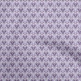 thumbnail image 1 of oneOone Cotton Flex Violet Fabric Asian Block Print Tile Craft Projects Decor Fabric Printed By The Yard 40 Inch Wide, 1 of 4