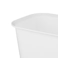 thumbnail image 2 of Sterilite 34 Liter Rectangular Wastebasket, White, 2 of 5