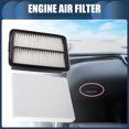 thumbnail image 2 of Unique Bargains 1 Ensemble Filtre à Air de Moteur No.28113F2000/97133F2000 pour KIA FORTE 2019 - 2020, 2 of 6