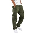 thumbnail image 1 of Men's Cargo Pant for Men – Workwear Bottoms with Multiple Pockets Comfortable Fit Versatile Streetwear Style for Everyday Use, 1 of 6