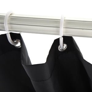 Bathroom Shower Curtain Liner, Shower Curtain For Bathroom With 12 Hooks, Polyester Fabric Machine Washable Waterproof Shower Curtains