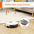 thumbnail image 3 of ILIFE V8 Plus Robot Vacuum + Mopping Cleaner | 1000Pa Suction Wet Mopping | 750ml Large Dustbin | Auto Obstacle Avoidance | Restored Like New, 3 of 7