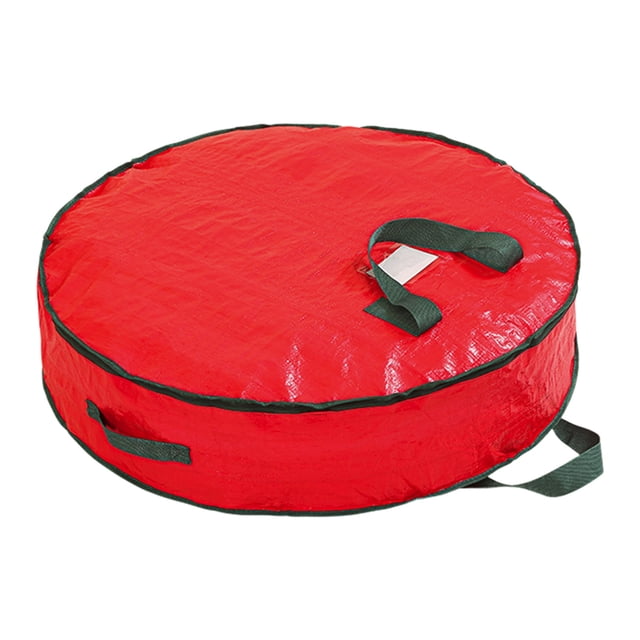 S Christmas Wreath Storage Bag With Carry Handles And Card Slot Waterproof Clothes Storage Bag Moving Bags