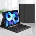 thumbnail image 3 of REQO Keyboard Case for iPad Mini 6th Generation Touchpad Detachable Keyboard with Pencil Holder Round Key Color Slim Smart Cover for iPad Mini 2021 6th Gen,Black, 3 of 7