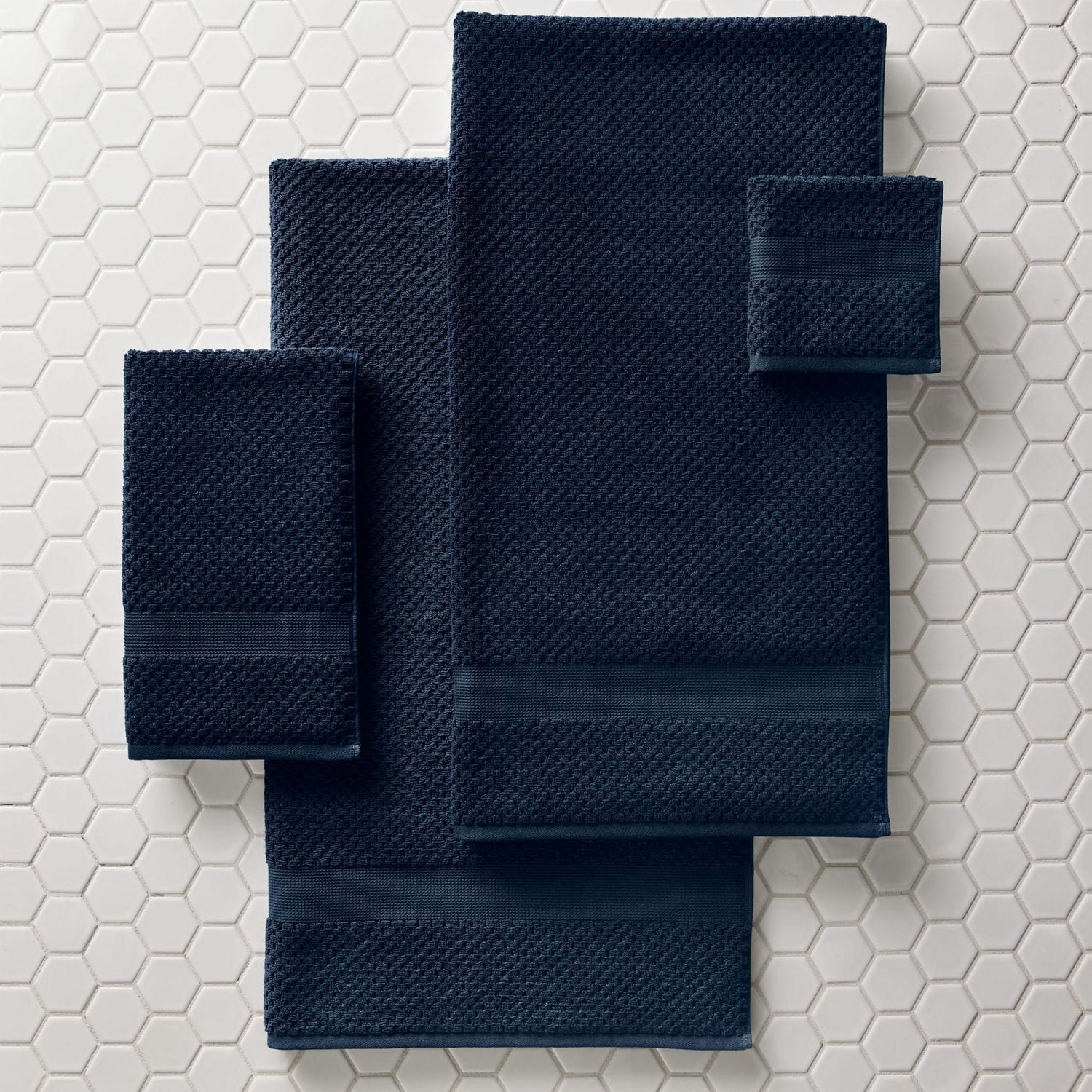 Better Homes & Gardens Signature doux Popcorn Texture Collection débarbouillettes