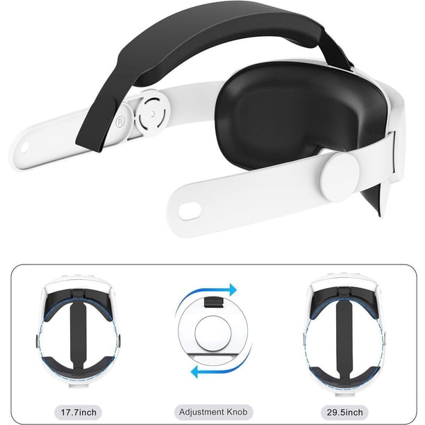 Adjustable Head Strap for Meta Quest 3 / Quest 3S, Elite Strap for