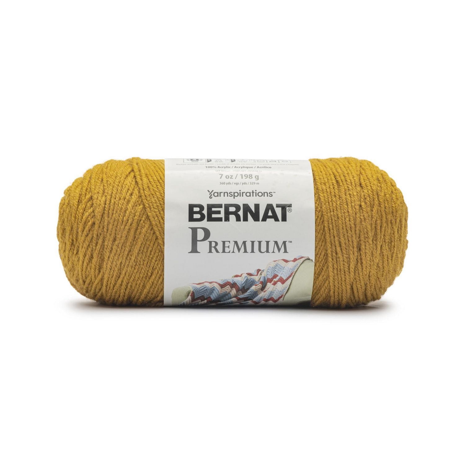 Bernat® Fil Premium™, Acrylique #4 Moyen, 7oz/198g