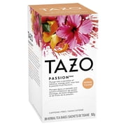 Tazo Passion Tea | Exotic & Flavorful | 20 Tea Bags Per Box