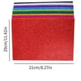 thumbnail image 2 of Metallic Glitter Cardstock Paper for Scrapbooking Invitations and Elegant DIY Craft Projects 10PCS, 2 of 2