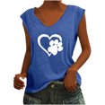 thumbnail image 1 of Birdeem T-Shirts à Col en V pour Femmes Mode Confortable Blouses Féminines Hauts, 1 of 6