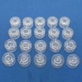 thumbnail image 2 of Shisuyan 10pcs 2.1cm Clear Plastic Domestic Sewing Machine Bobbins, 2 of 8