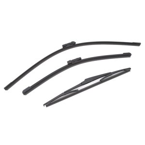 Essuie-glaces,3Pcs Wiper pare-brise avant Wiper Automotive Wiper Wiper Blade Wiper avant construit pour l'avenir