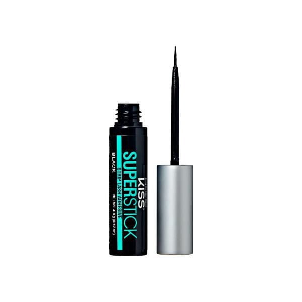 KISS Super Stick Tenue Prolongée de 5 Jours Colle pour Cils en Bande, 4,8 g Noir