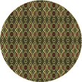 thumbnail image 1 of Ahgly Tapis d'Intérieur Lavable en Machine Carré Rouge Nuit, 3 Pieds Carré, 1 of 7