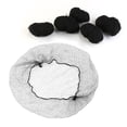 thumbnail image 4 of Filets à Cheveux 100 Pcs Filets à Cheveux Maille à Bord Élastique Invisible (Noir), 4 of 6