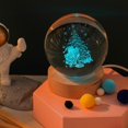 thumbnail image 3 of MesaSe 3d Glowing Crystal Ball Night Light Ornament Creative Coloful Night Scene Lamp With Base For Home Decor Gift, 3 of 9