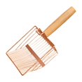 thumbnail image 1 of TISHITA Cats Litter Scoops Cat Sand Toilet Cleaning Tool Mesh Screen Fecal Spoon Cleaner rose gold, 1 of 8