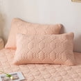 thumbnail image 1 of Pillow Protector Cover Set Breathable Soft Fabric Hypoallergenic Barrier for Bedding Comfort Home Hotel Use, 1 of 9