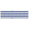 thumbnail image 3 of vidaXL Coussin de Chaise Longue Rayé Bleu&Blanc en Tissu Oxford, 3 of 5