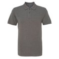 thumbnail image 1 of Asquith & Fox Mens Plain Short Sleeve Polo Shirt, 1 of 5