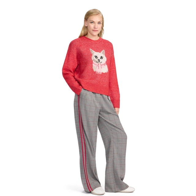 Esprit Pantalon Carreauté pour Femmes, Tailles TP-TTG