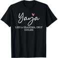 thumbnail image 1 of Yaya comme un Grand-Maman Seulement Cœur Plus Frais Fête des Mères Yaya T-Shirt, 1 of 4