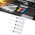 thumbnail image 1 of Cartridge Ink Refill Tool, 5 Syringe Inkjet Printer Cartridge Ink Refill Tool PP Stainless Steel 20ml Reusable  for Office, 1 of 7