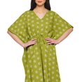 thumbnail image 4 of Moomaya Sortie de Plage Kaftan pour Bikini, Robe Caftan Longue Maxi pour Femmes - L-XL, 4 of 6