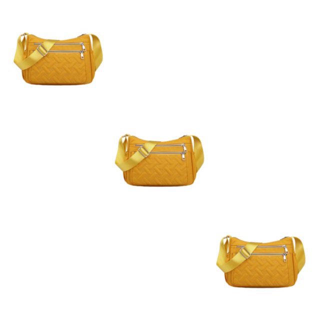Maytalsory Crossbody Bag Premium For Multipurpose Large Capacity Polyester Messenger Bag Premiun Multiple Occations Gift yellow 3Set