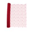 thumbnail image 4 of simhoa Jacquard Net Mesh Creative Floral Wrapper for Florist Supplies Wedding Gifts Red, 4 of 8